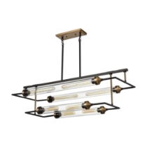 North By North East 40'' Wide 8-Light Linear Chandelier