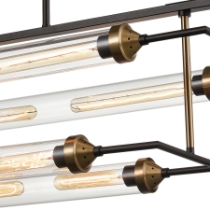 North By North East 40'' Wide 8-Light Linear Chandelier