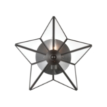 Moravian Star 12'' High 1-Light Sconce