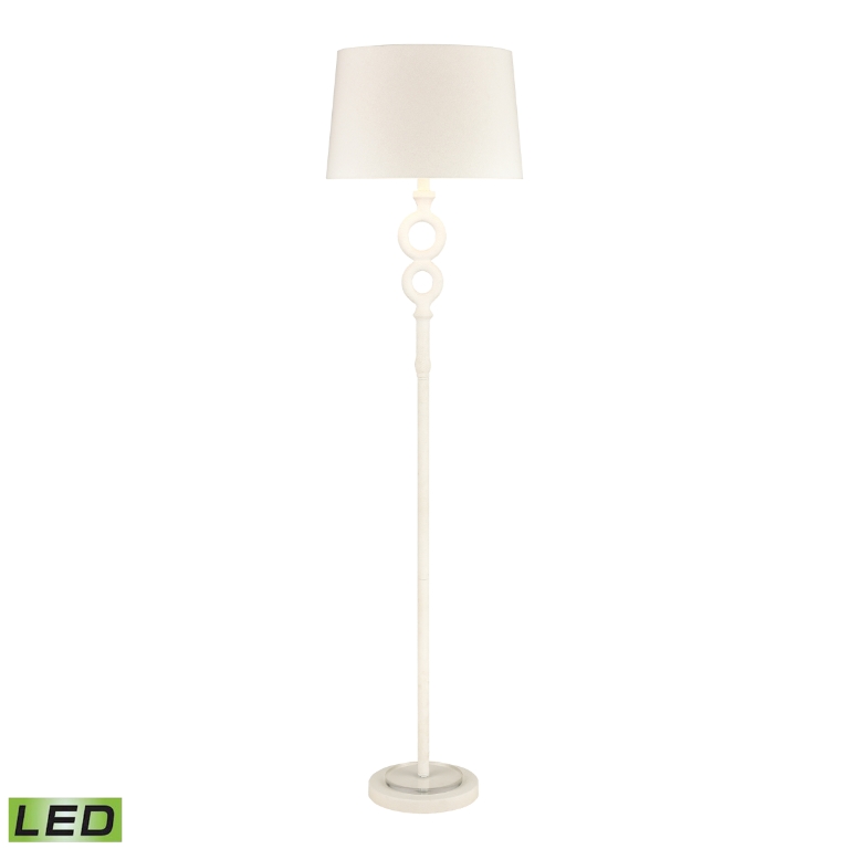 Hammered Home 67'' High 1-Light Floor Lamp