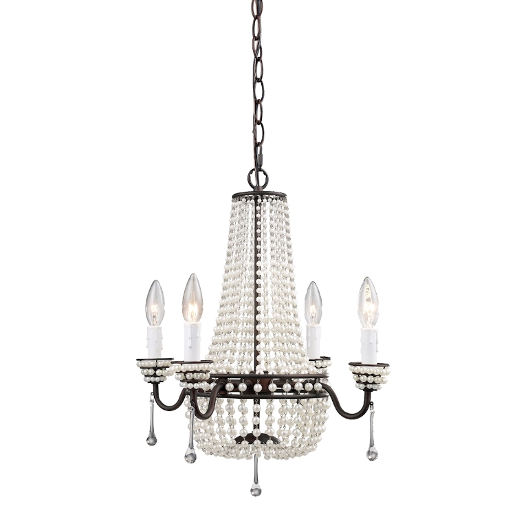 Pearl 17'' Wide 4-Light Mini Pendant