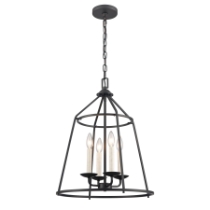 Ellisville 17.25'' Wide 4-Light Chandelier