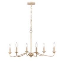 Ellisville 30'' Wide 6-Light Chandelier