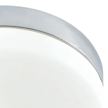 Disc 9'' Wide 2-Light Flush Mount