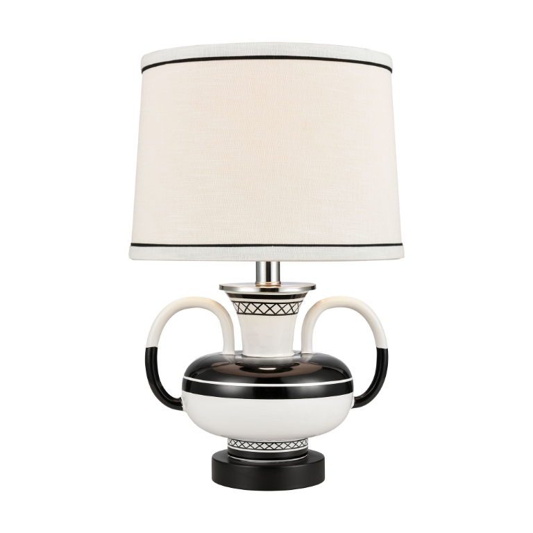 Luxor Gardens 18'' High 1-Light Table Lamp