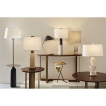 Wyman Square 19'' High 1-Light Desk Lamp