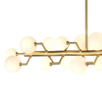Keir 43.31'' Wide 22-Light Linear Chandelier