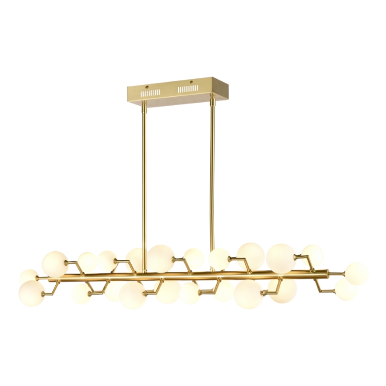 Keir 43.31'' Wide 22-Light Linear Chandelier