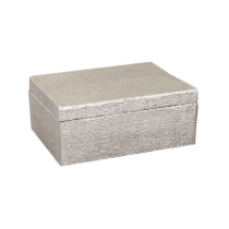 Square Linen Texture Box - Small