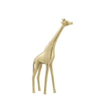 Brass Giraffe Sculpture - Large