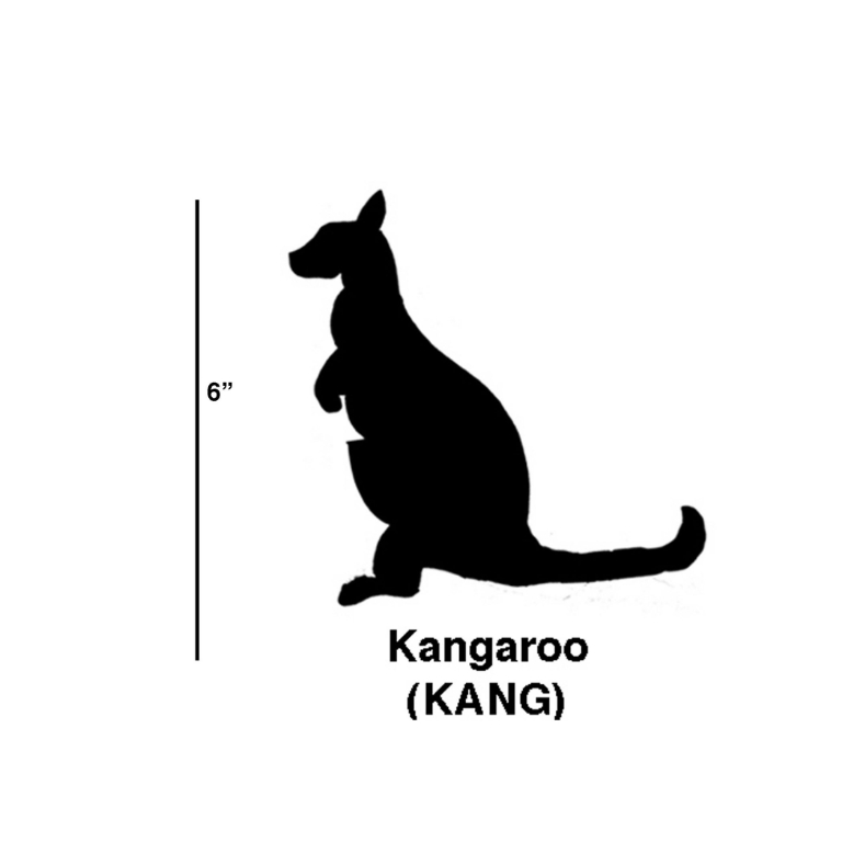 Kangaroo Cookie Cutter - Set of 6
