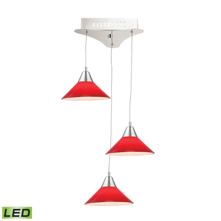 Cono 12'' Wide 3-Light Mini Pendant