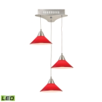 Cono 12'' Wide 3-Light Mini Pendant