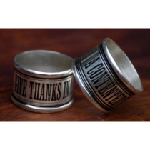 A Contented Mind… Napkin Ring - Set of 4