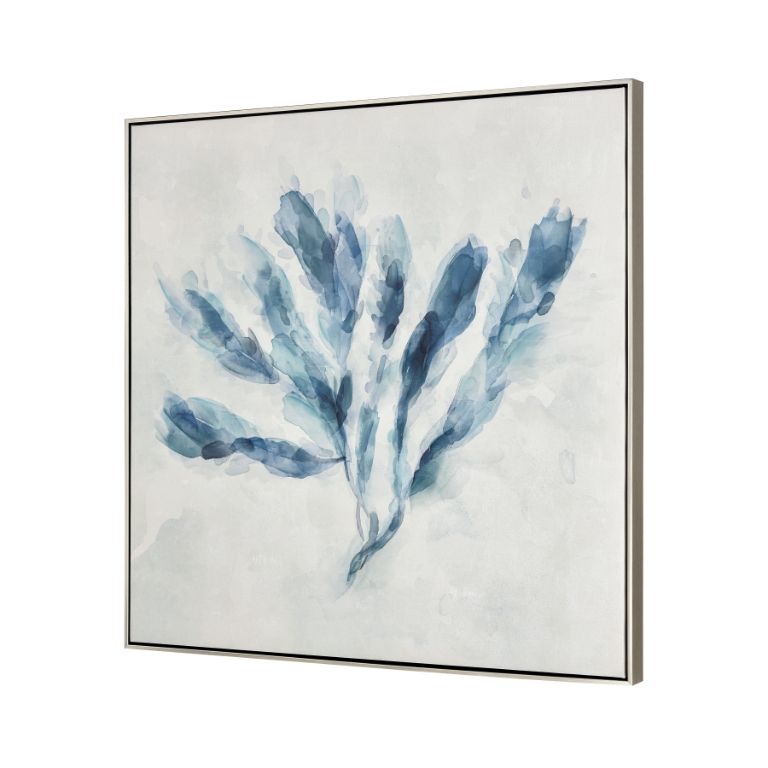 Blue Seagrass I Framed Wall Art