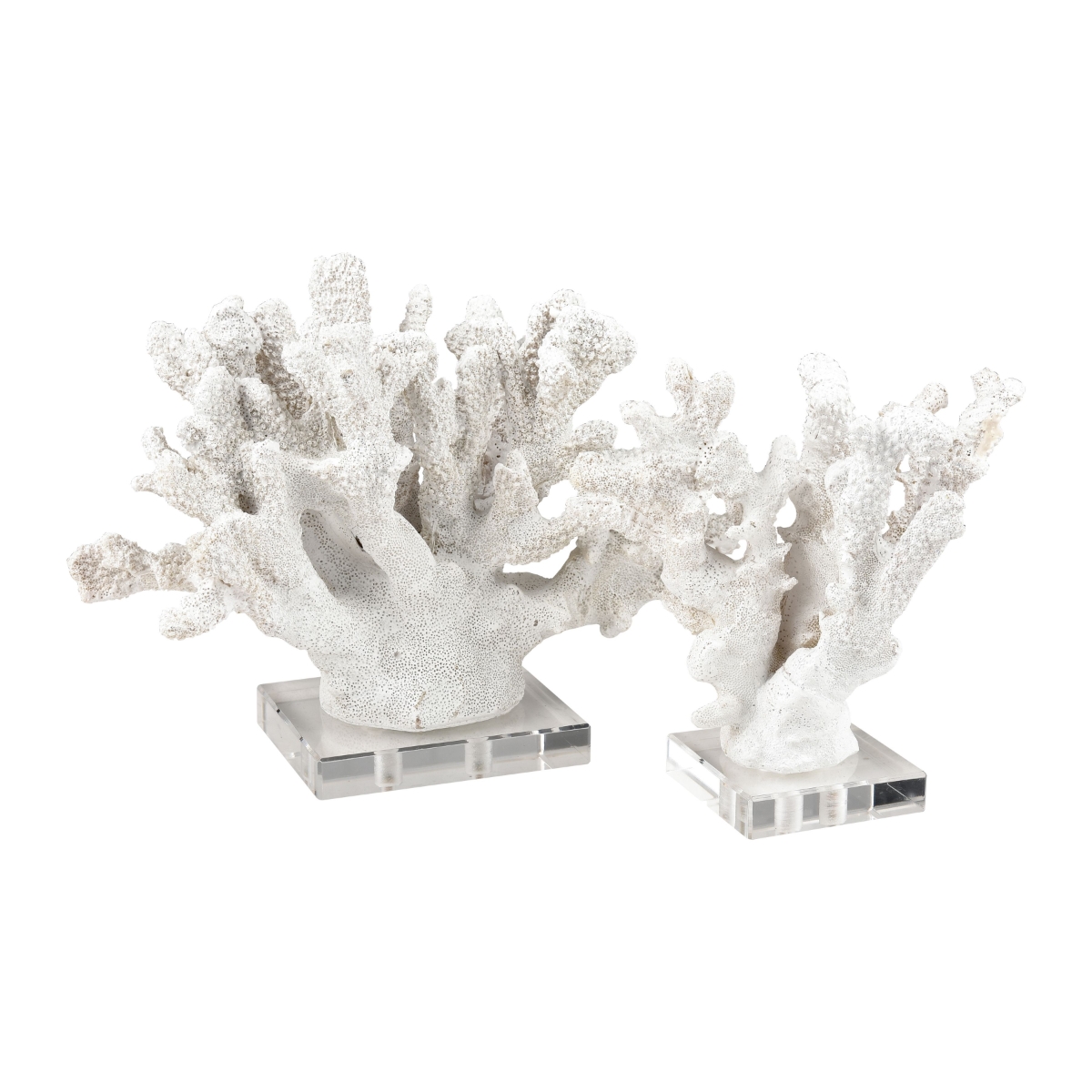 Coral Sculpture - Set of 2, S0036-8945/S2-ELK