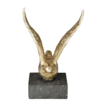 Winged Bird Sculpture - Set of 3