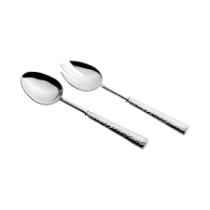 Kenia Hammered Salad Server - Set of 2
