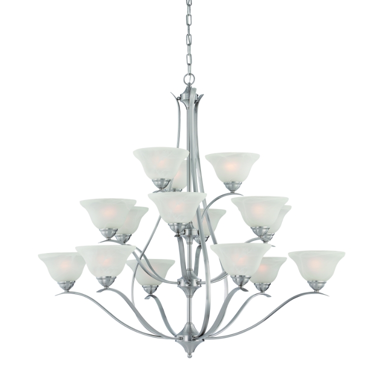 Prestige 48'' Wide 15-Light Chandelier