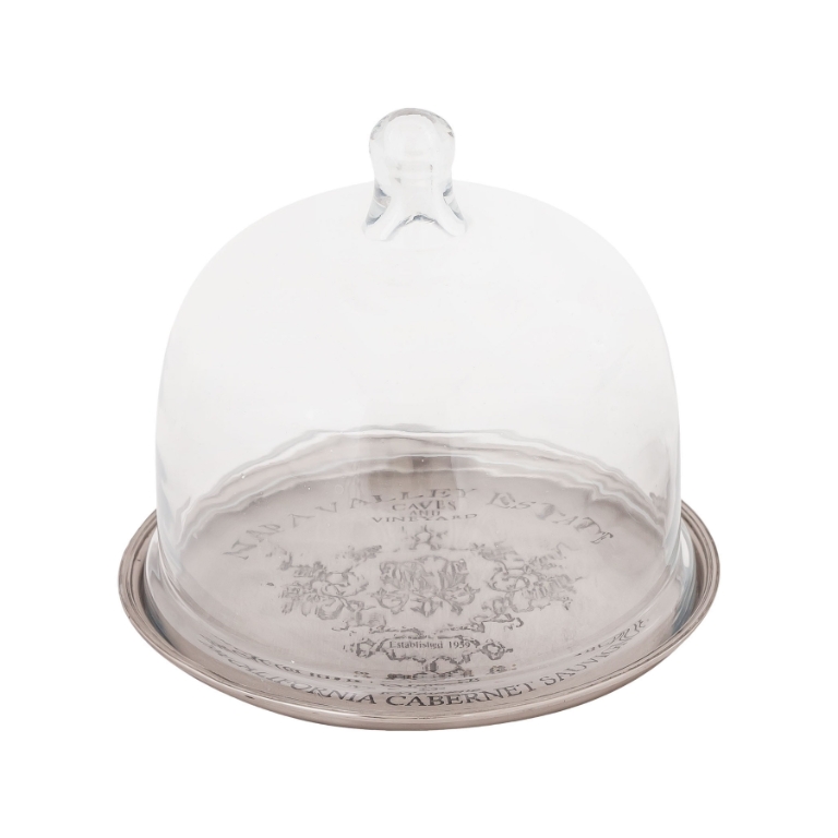 Napa Tray with Cloche - Small