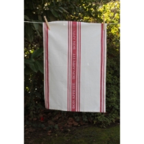 Le Chef Towel in Red - Set of 4